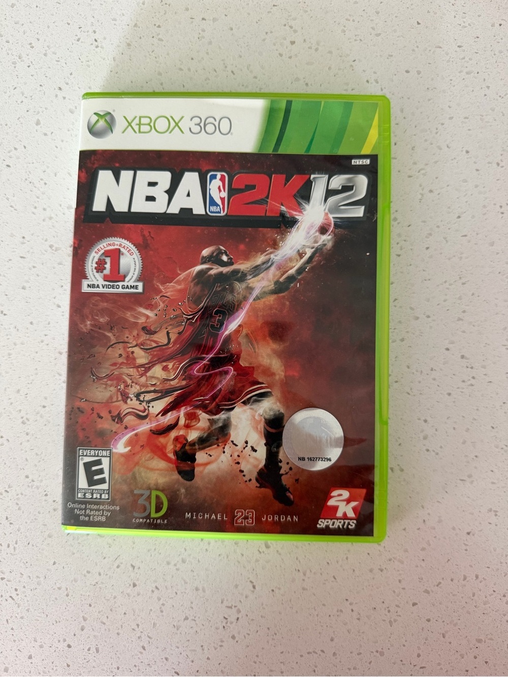 Xbox 360 NBA 2K12 Video Game - Green Case